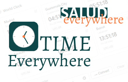 Time everywhere